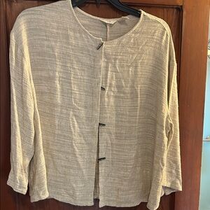 J. Jill Cream Cardigan Sweater